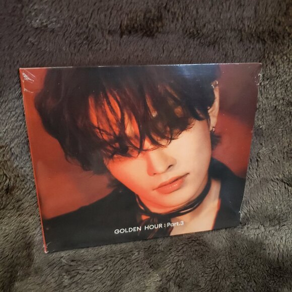 ATEEZ Hongjoong Golden Hour :Part 3 Single CD US Limited Edition - Picture 1 of 5
